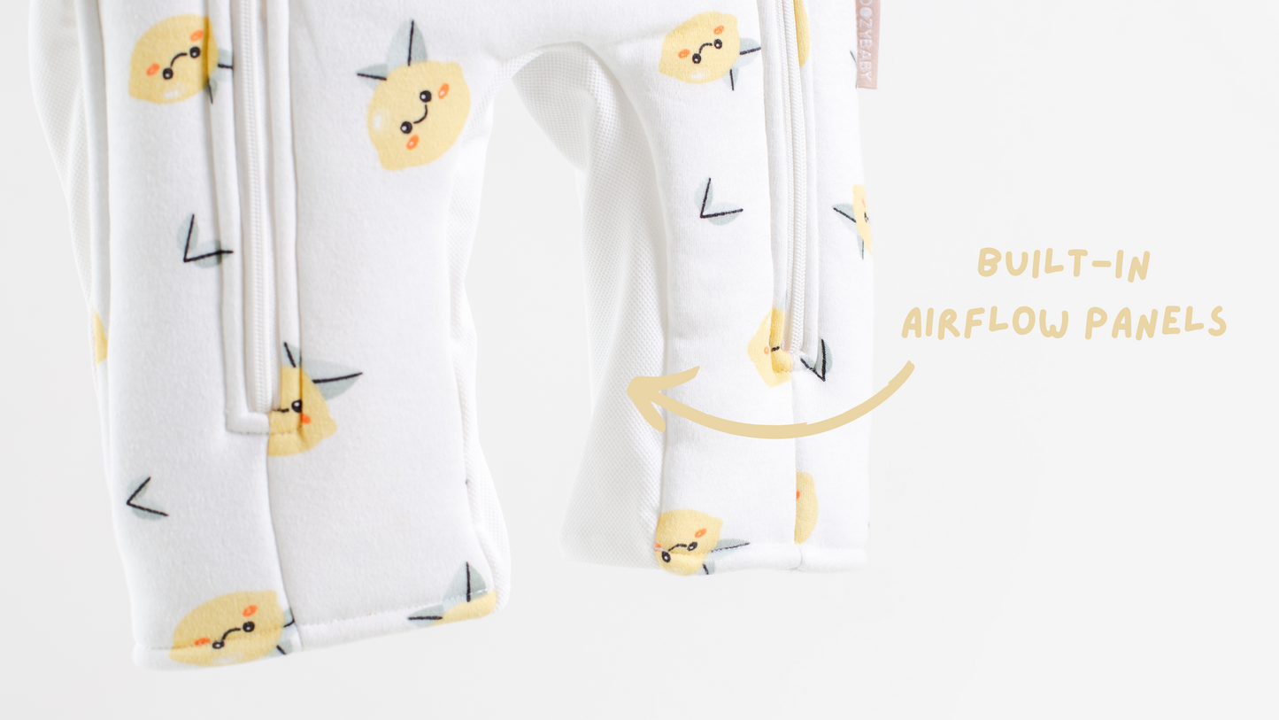 Transition Sleepsuit - Happy Lemon
