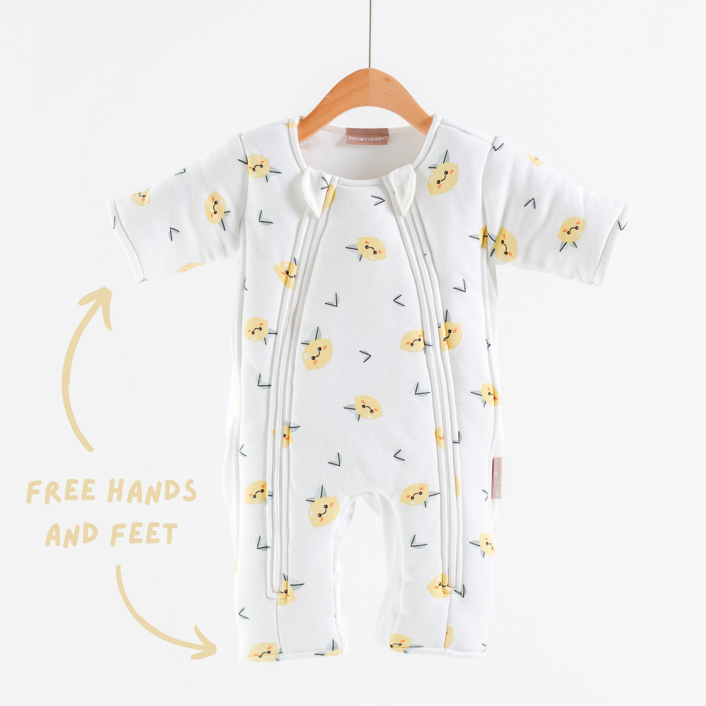 Transition Sleepsuit - Happy Lemon