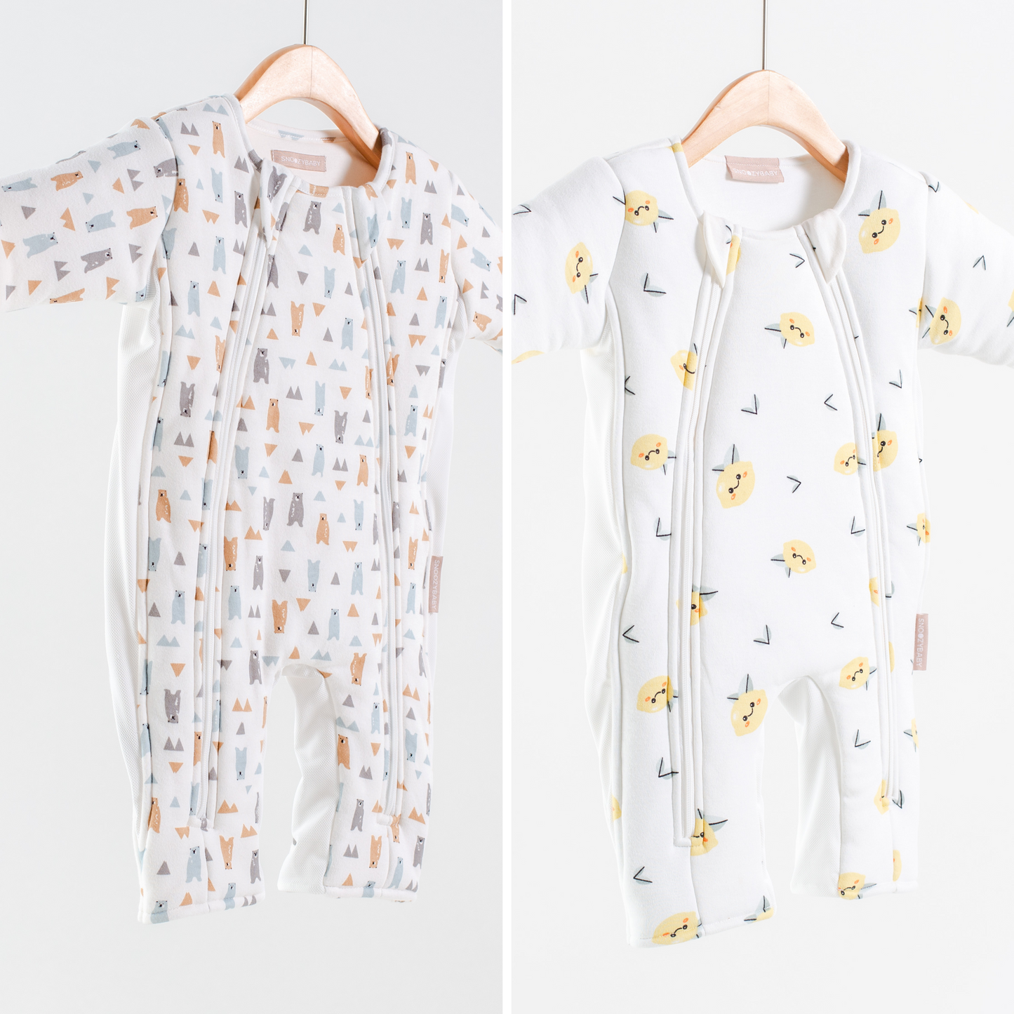 2-Pack of SNOOZYBABY Sleepsuits