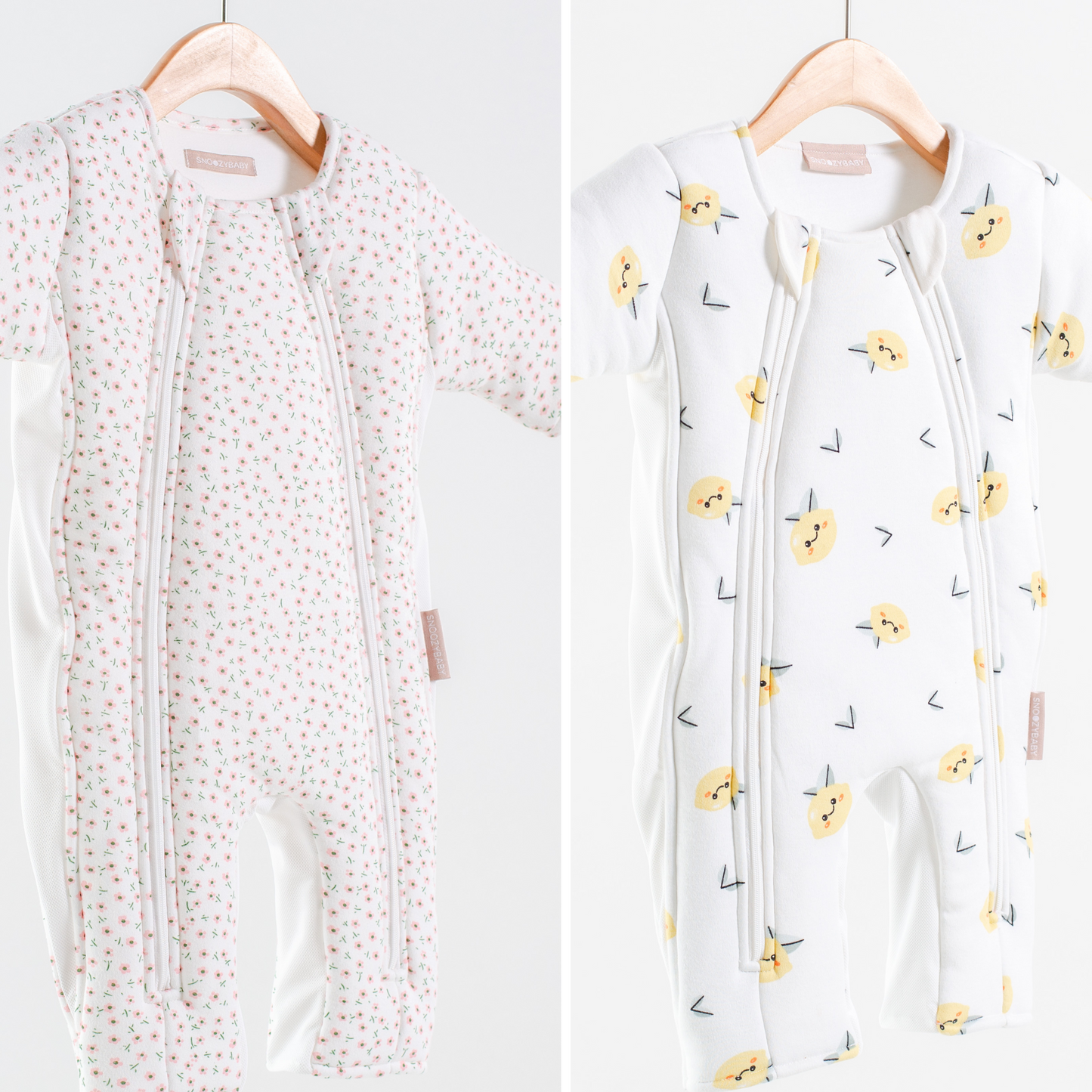 2-Pack of SNOOZYBABY Sleepsuits