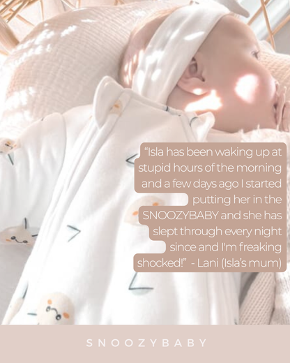 3-Pack of SNOOZYBABY Sleepsuits