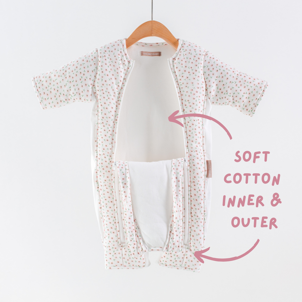 Transition Sleepsuit - Blossom Meadow